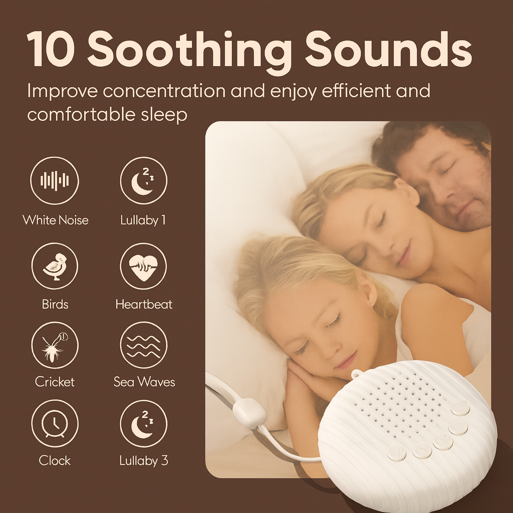 White Noise Machine for Baby Sleep & Relaxation