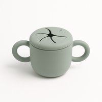 Big Ears Silicone Baby Cup | BPA-Free Snack Cup with Handles
