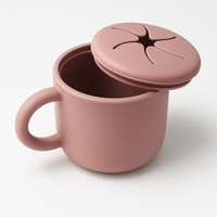 Big Ears Silicone Baby Cup | BPA-Free Snack Cup with Handles