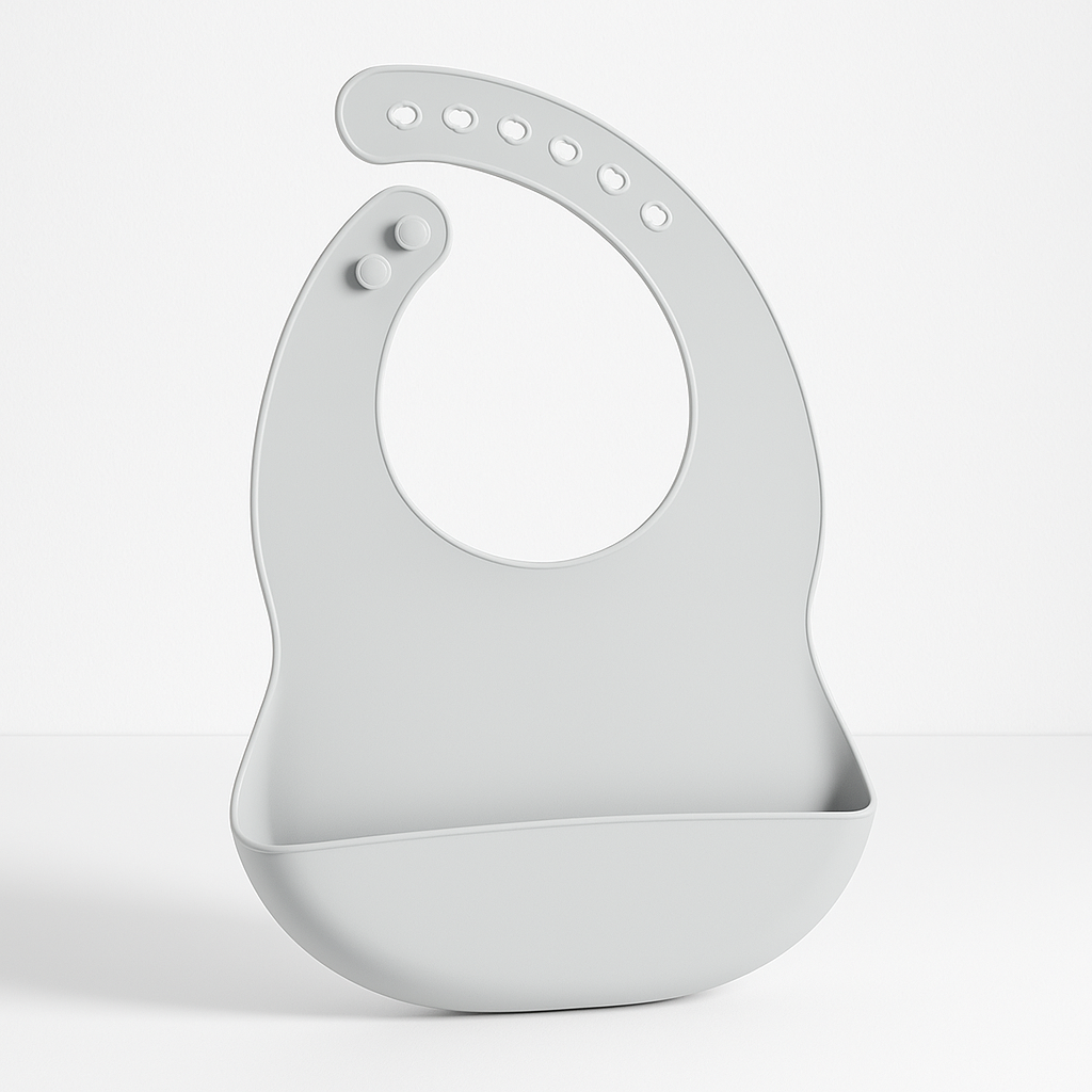 Kangaroo Pouch Bib | BPA-Free Silicone