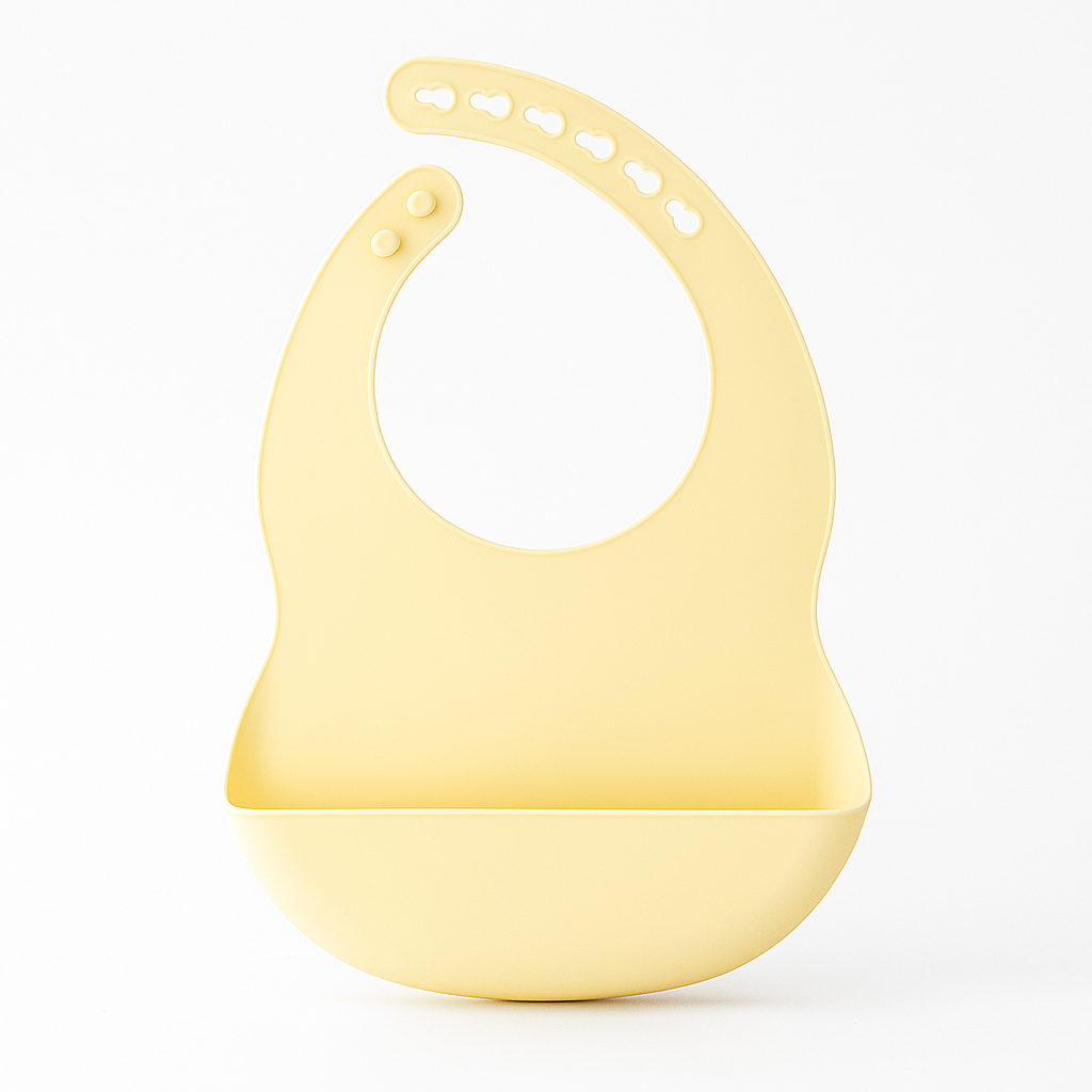 Kangaroo Pouch Bib | BPA-Free Silicone