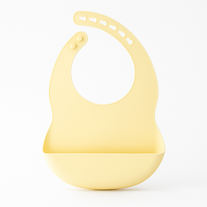 Kangaroo Pouch Bib | BPA-Free Silicone