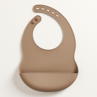 Kangaroo Pouch Bib | BPA-Free Silicone