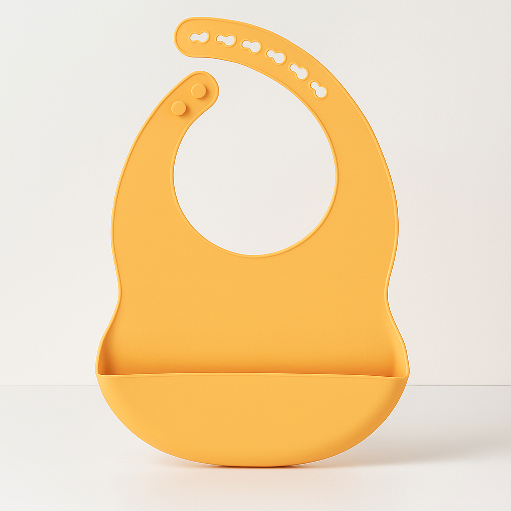 Kangaroo Pouch Bib | BPA-Free Silicone
