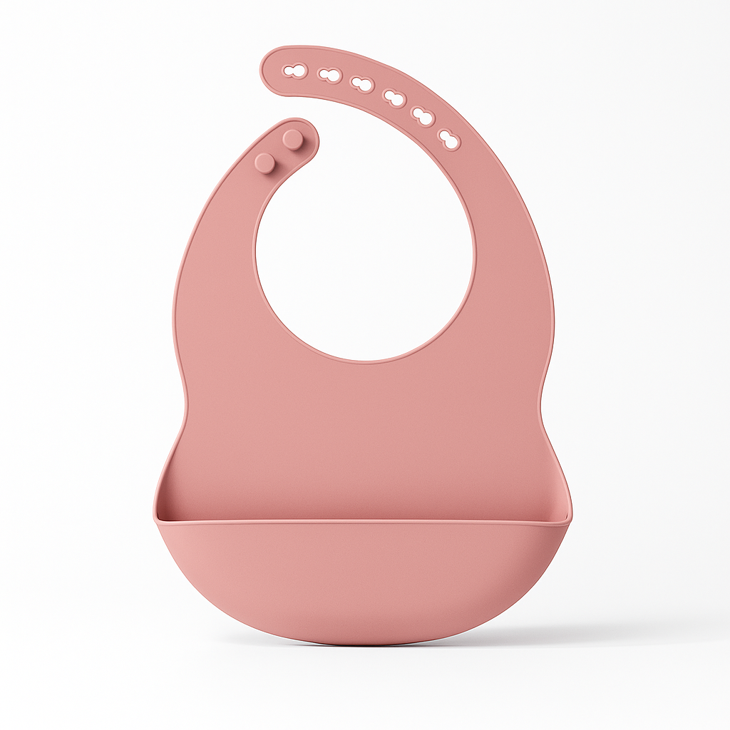 Kangaroo Pouch Bib | BPA-Free Silicone