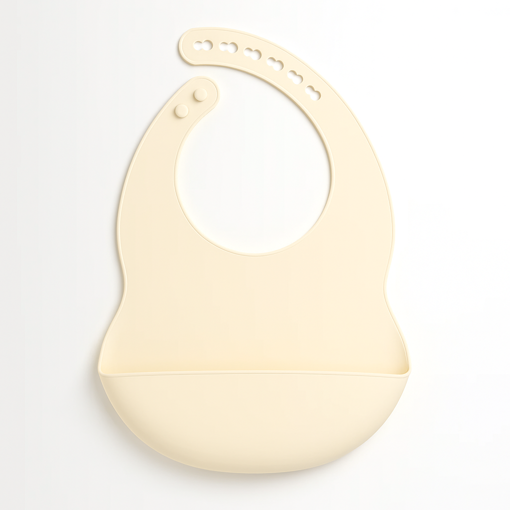 Kangaroo Pouch Bib | BPA-Free Silicone