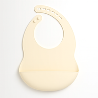 Kangaroo Pouch Bib | BPA-Free Silicone