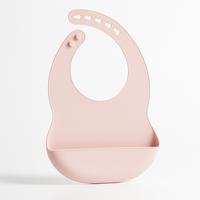 Kangaroo Pouch Bib | BPA-Free Silicone