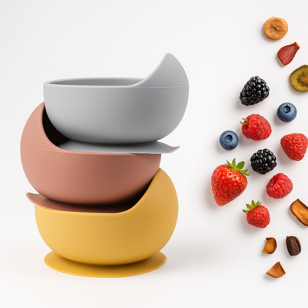 Complete Baby Feeding Set | BPA-Free Silicone Tableware Kit