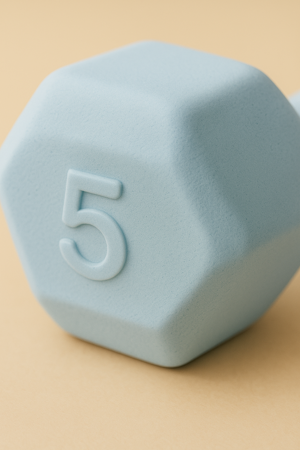 Silicone Baby Dumbbell Teether Toy