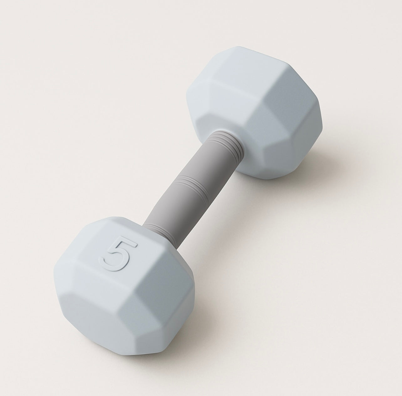 Silicone Baby Dumbbell Teether Toy