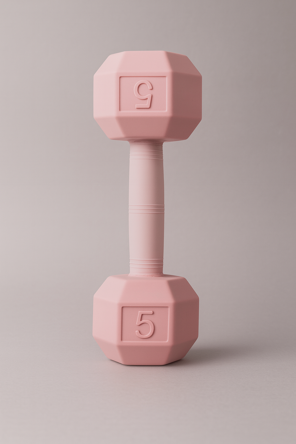 Silicone Baby Dumbbell Teether Toy