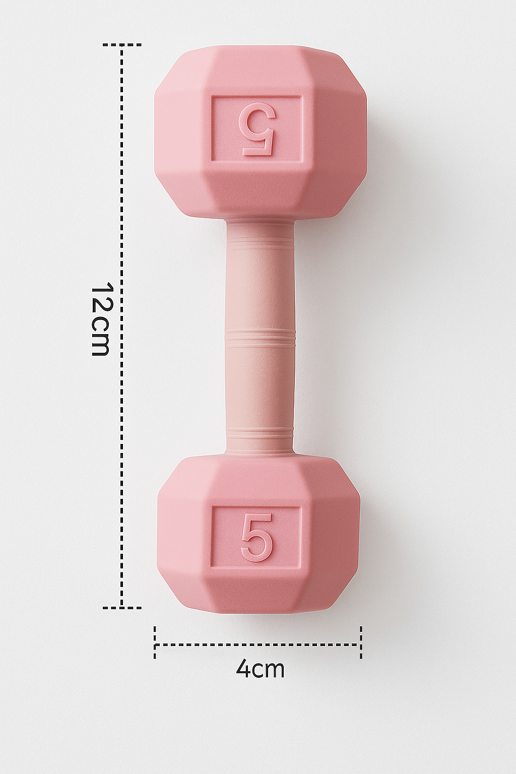 Silicone Baby Dumbbell Teether Toy