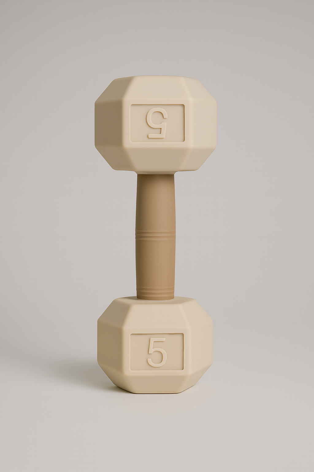 Silicone Baby Dumbbell Teether Toy