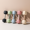 Silicone Baby Dumbbell Teether Toy