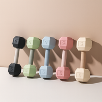 Silicone Baby Dumbbell Teether Toy