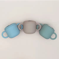 Big Ears Silicone Baby Cup | BPA-Free Snack Cup with Handles