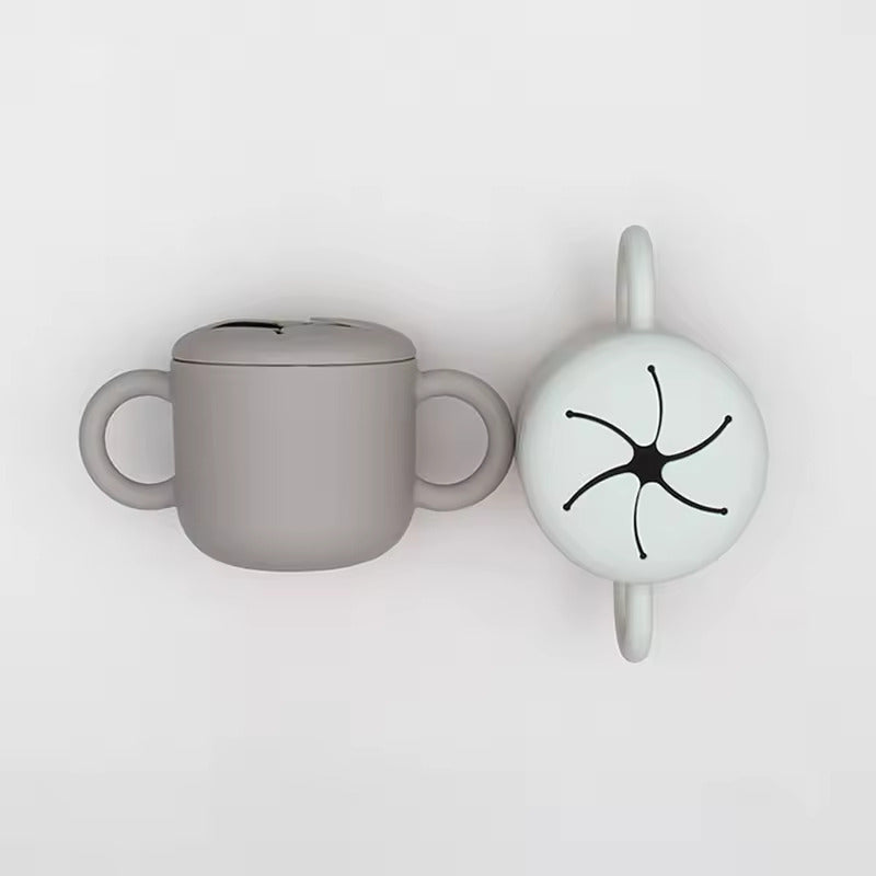 Big Ears Silicone Baby Cup | BPA-Free Snack Cup with Handles